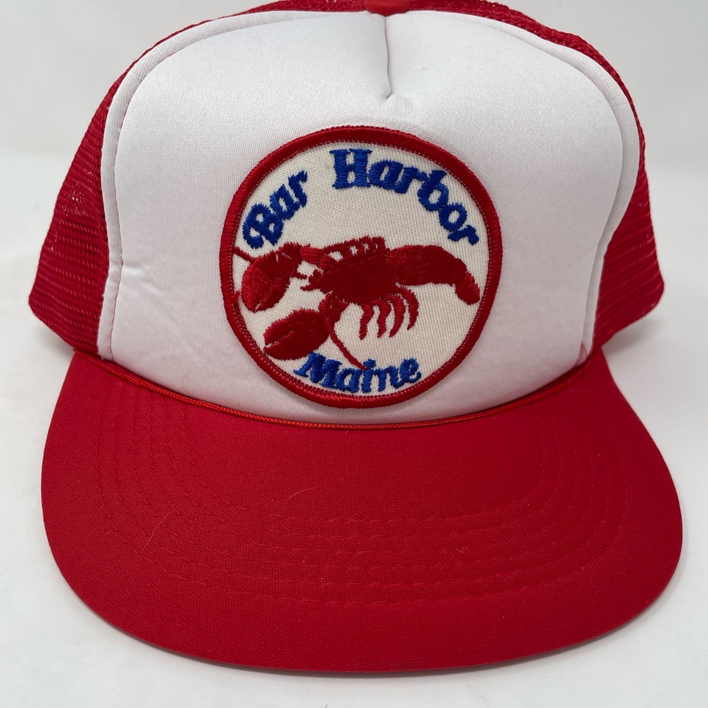 Bar Harbor Maine Trucker Hat Vintage Rare Men’s SnapBack